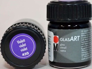 Краска по стеклу GlasArt Цвет 450 фиолетовый
